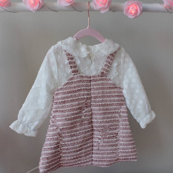 Tweed Mini Dress for baby girl - Picture 2 of 2